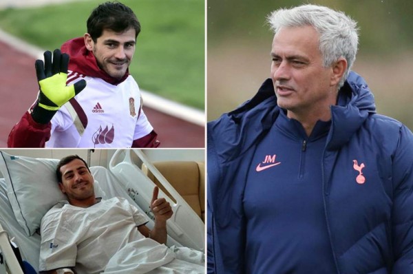 Casillas revela el gesto de Mourinho cuando sufrió el infarto: ''Muchos no lo saben...''