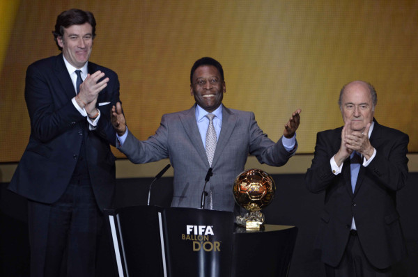 Ganadores de la ceremonia del Balón de Oro 2013 de la FIFA