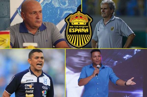 Los técnicos que podrían suplir a Hernán Medford en el Real España