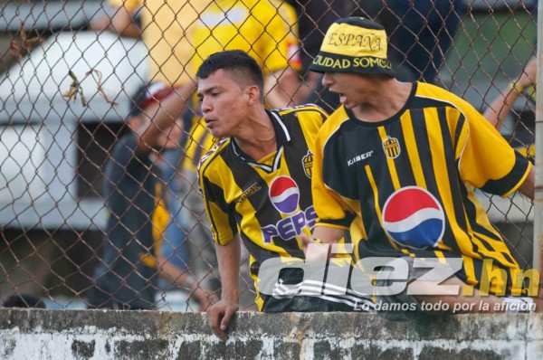Estas son las mejores fotos que dejó las semifinales del fútbol de Honduras