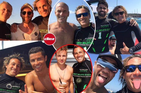 ¿Quién es? El famoso bartender que sirve a Cristiano Ronaldo, Messi y otros cracks