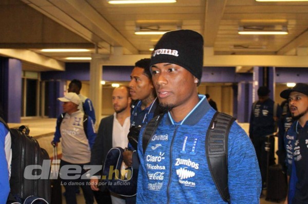 ¿Quién los recibió? La llegada de la Selección de Honduras a New Jersey