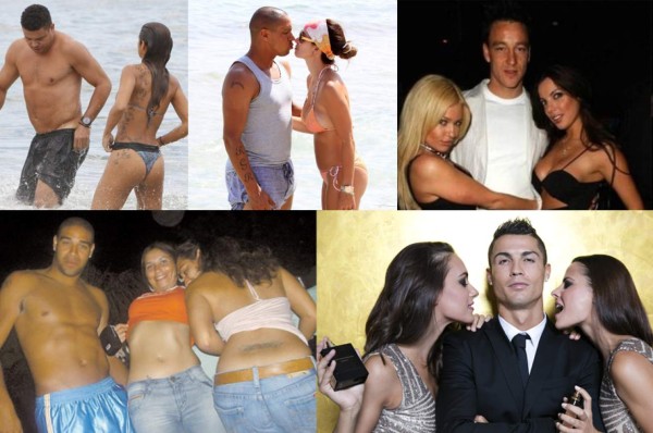 Los futbolistas que tienen fama por ser mujeriegos