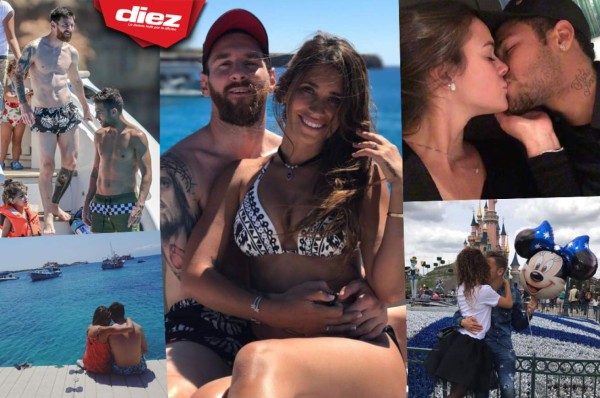 FOTOS: Así pasan vacaciones los cracks del Barcelona; Messi y Antonella la rompen