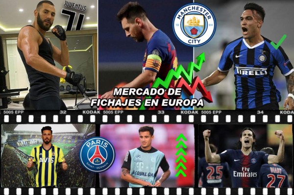 Mercado: Ofertón por Messi, Juventus ofrece dos jugadores por Benzema y bomba en el Manchester City