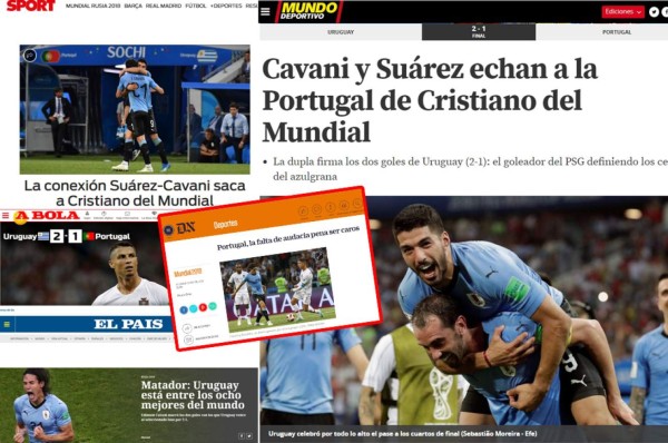 Así reaccionan los medios tras la eliminación de la Portugal de CR7 del Mundial