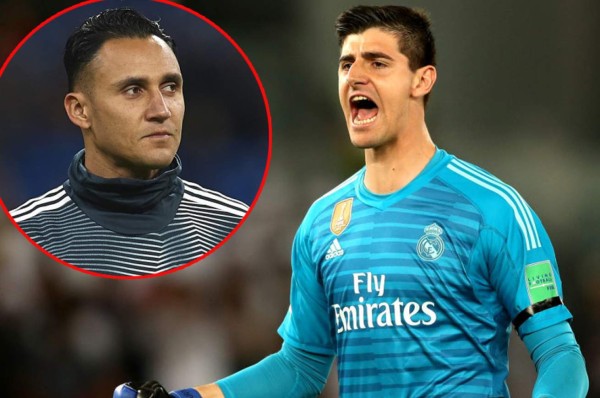 Courtois a Navas: ''Lo respeto mucho; sé que no es agradable estar en el banquillo''