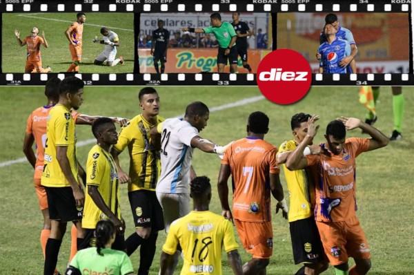 NO VISTE EN TV: Bronca en el Morazán, el festejo de Diego Vázquez y el penal a Galvaliz