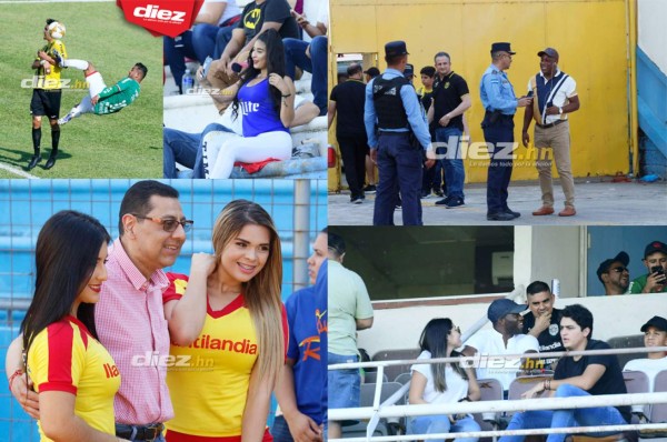 No se vio por TV: Un campeón de Champions League en el Olímpico y la infartante modelo tica