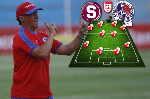 ¡Con un cambio! El 11 confirmado de Olimpia para el choque con Saprissa