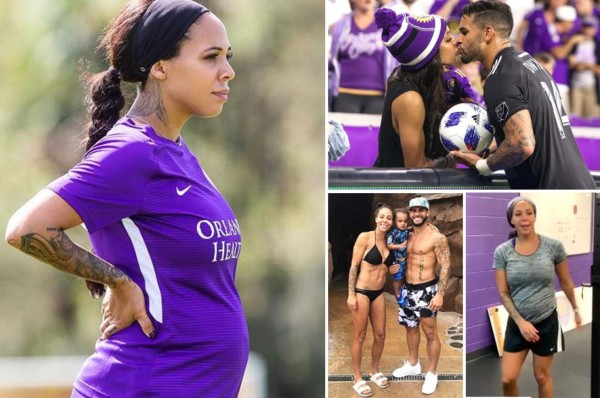 Sydney Leroux, la futbolista que entrena con casi seis meses de embarazo en el Orlando Pride
