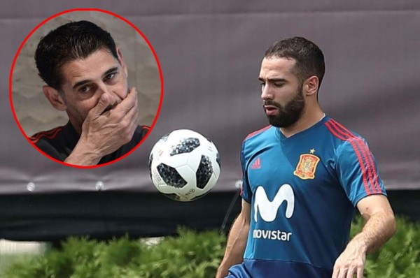 Hierro sobre Carvajal: 'Desde el primer día de concentración no ha querido descansar, lo tenemos que parar'