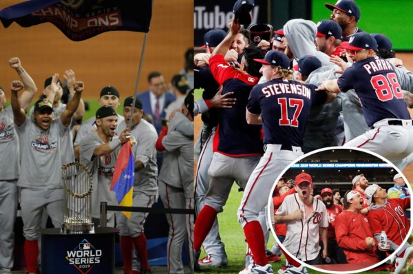 ¡Histórico! Nationals de Washington ganan su primer Serie Mundial contra Astros