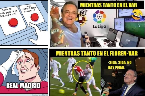 El 'Floren-var': Los memes destrozan al Real Madrid tras el triunfo ante el Athletic en LaLiga