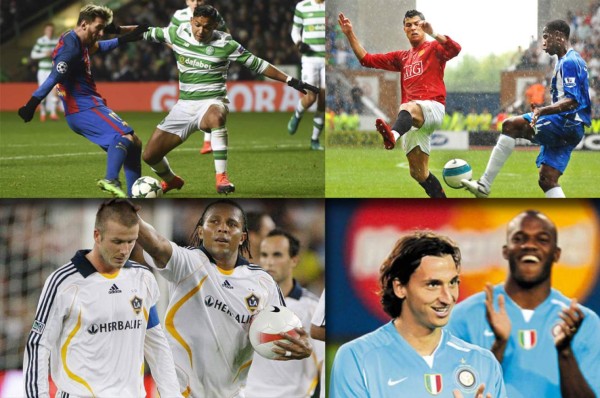 Legionarios catrachos y sus duelos contra grandes estrellas de Europa