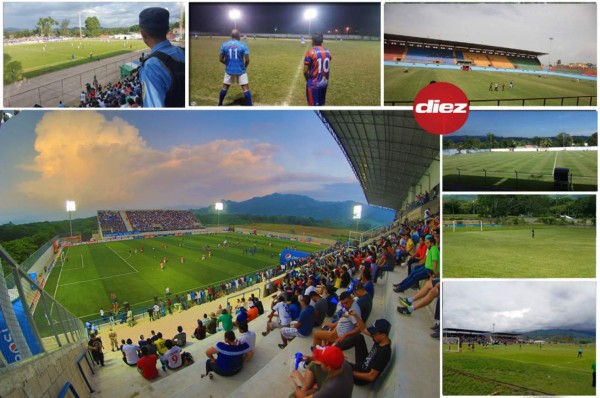Las canchas donde se jugará Liga de Ascenso de Honduras esta temporada