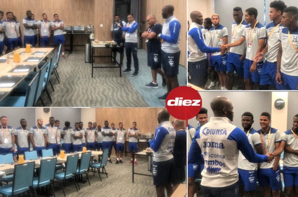 David Suazo está como invitado en la Sub-20 de Honduras durante el Mundial de Polonia