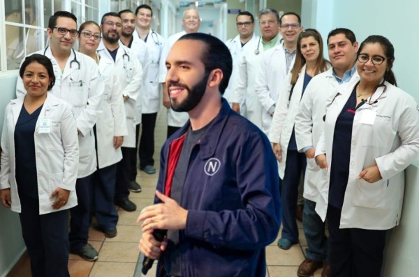 Nayib Bukele contratará hoteles para hospedar a médicos que luchan contra coronavirus