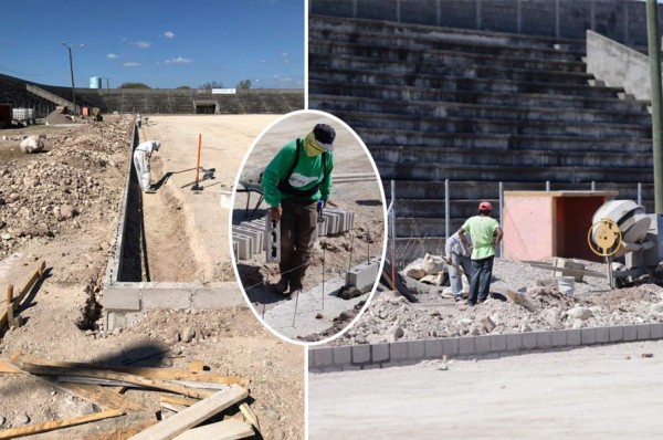 Estadio abandonado Roberto Suazo Córdova en La Paz recibe espectacular remodelación
