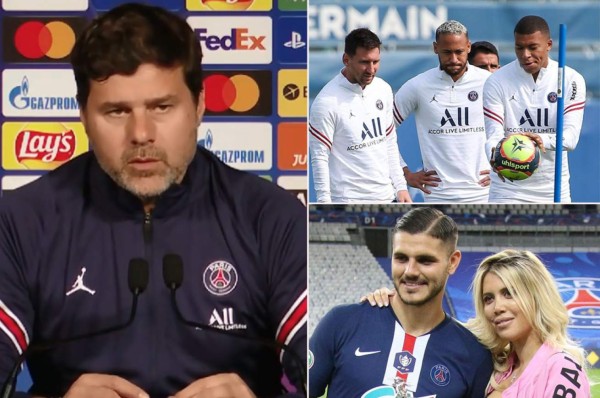 Pochettino confirma sensible baja para el PSG-Leipzig y lo que dijo sobre la situación de Icardi