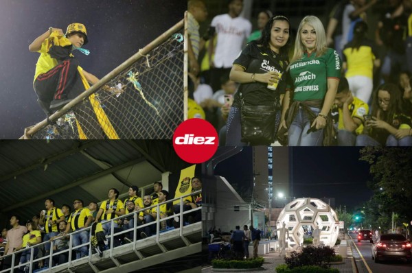 Las otras fotos del clásico: La preciosa esposa de Mario Martínez, la rubia y el malabarista