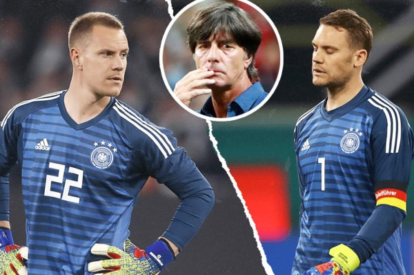 Ter Stegen, frustrado por ser el sustituto de Neuer en la selección alemana