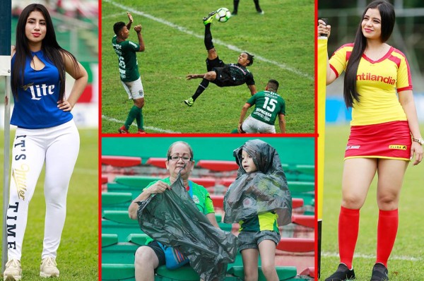 ¡NO SE VIO EN TV! Lindas chicas, la lluvia y la fiel afición en la jornada 13