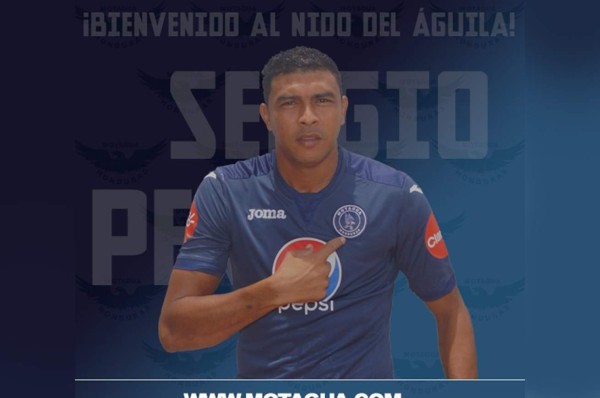 Motagua hace oficial el fichaje del volante Sergio Peña