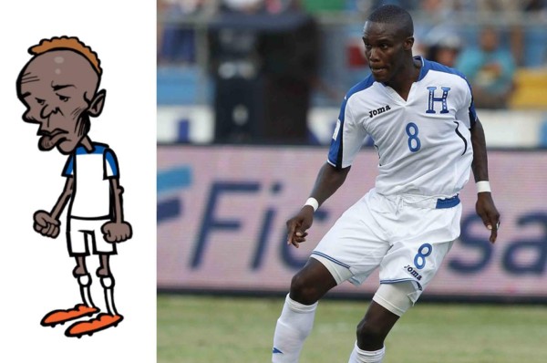 ¡Para morir de risa! Seleccionados de Honduras en cómics ¿se parecen?