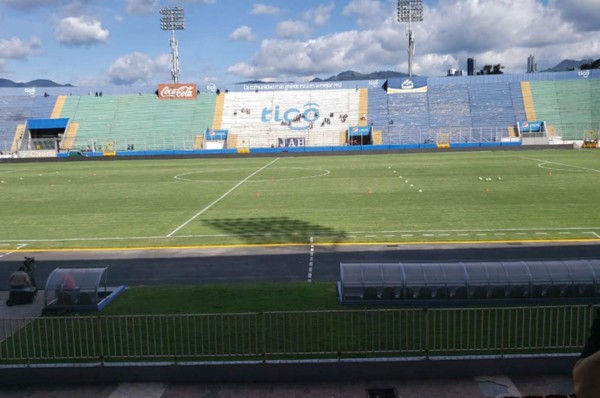 Un desolado estadio Nacional albergará el juego Motagua- Marathón