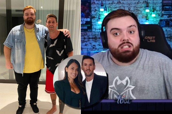 Ibai Llanos: la increíble anécdota tras conocer a Messi en la cena de despedida y su blooper con Antonela Roccuzzo