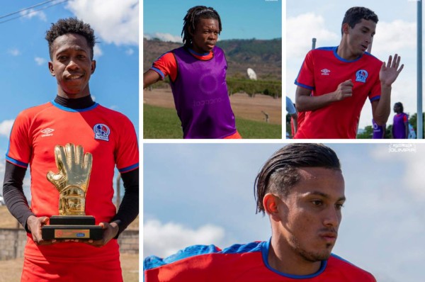Con el guante de oro incluido: Los jugadores Sub-23 de Olimpia se presentaron al entrenamiento de león