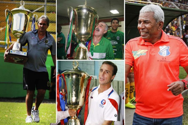 Técnicos nacionales e internacionales que se han coronado en Liga Nacional