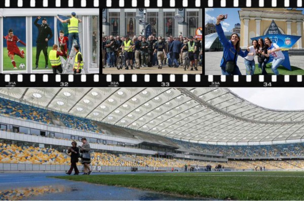 Kiev, lista para recibir la final de la Champions League entre Real Madrid y Liverpool