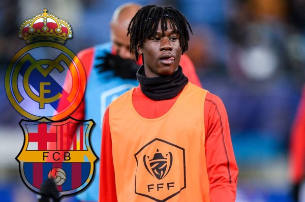 ¿Real Madrid o Barcelona? Entrenador del Rennes se pronuncia sobre el futuro de Camavinga