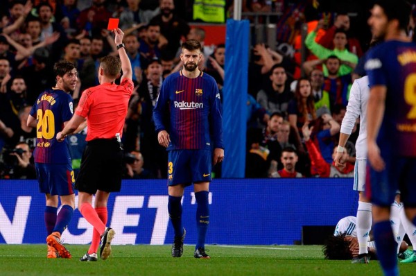 Cuatro partidos de suspensión a Sergi Roberto por agresión a Marcelo