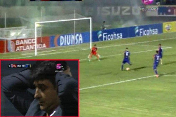 VIDEO: La increíble falla de Erick Andino que puso a sufrir a los motagüenses