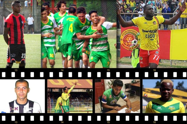 La extensa legión hondureña jugando en Centroamérica y hay muchos desconocidos