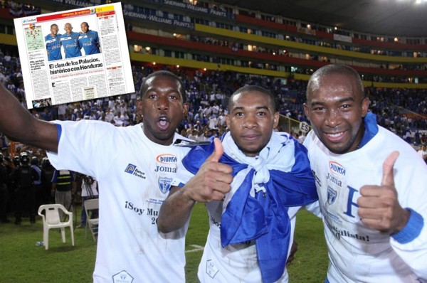 Diario As de España recuerda histórico récord de Honduras en Sudáfrica: El clan Palacios