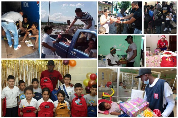 ¡De gran corazón! Ellos son los futbolistas más altruistas de fútbol hondureño