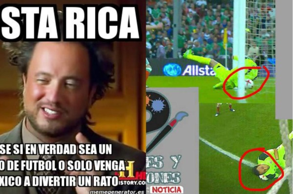 Los memes contra Keylor Navas y Costa Rica tras perder con México