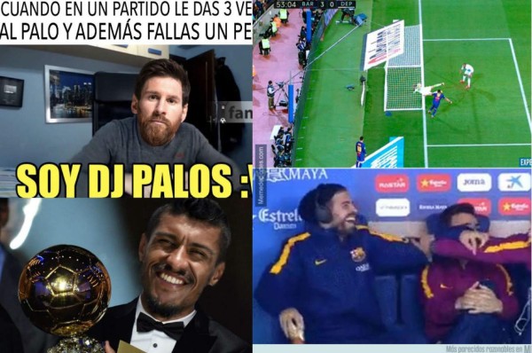 ¡Pobre Messi! Los memes del triunfo del Barcelona ante el Deportivo