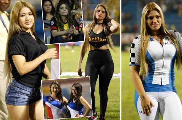 ¡QUÉ BOMBONES! Las mujeres que adornaron las semifinales en Honduras