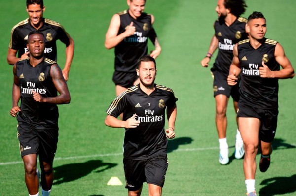Hazard se lesiona y no estará en el debut de Liga con el Real Madrid