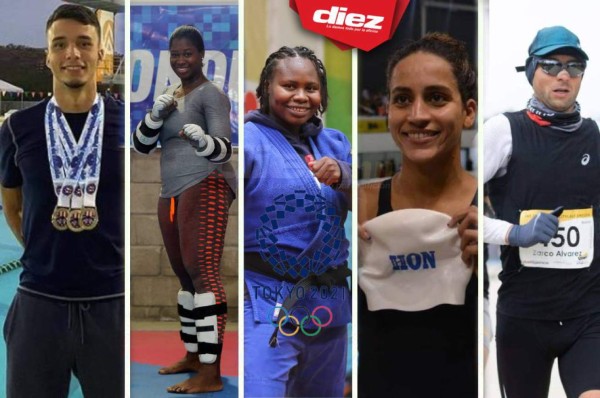 Agenda de atletas hondureños en Juegos Olímpicos de Tokio: Natación, judo, taekwondo y atletismo&nbsp;&nbsp;&nbsp;&nbsp;