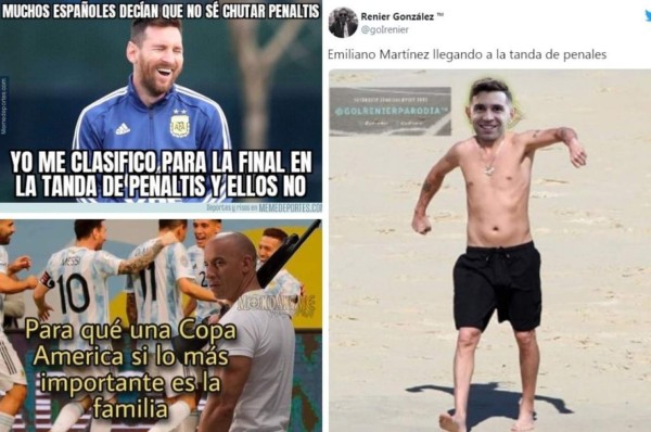 Argentina se metió a la final de la Copa América y los memes no perdonan a Messi ni a Martínez