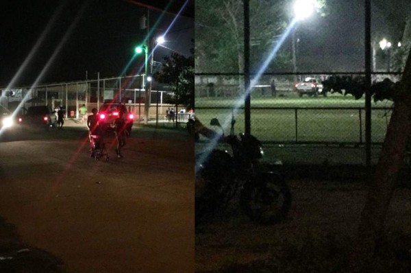 Asesinan a tres personas en el Centro Deportivo Chulavista en La Lima, Cortés