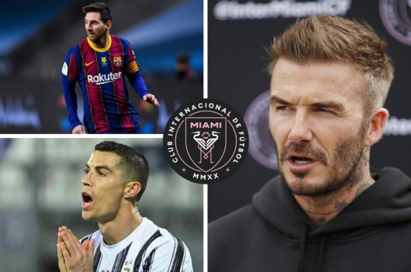 Beckham, contundente sobre fichar a Messi y Cristiano Ronaldo para el Inter de Miami: 'No es una opción tan difícil'