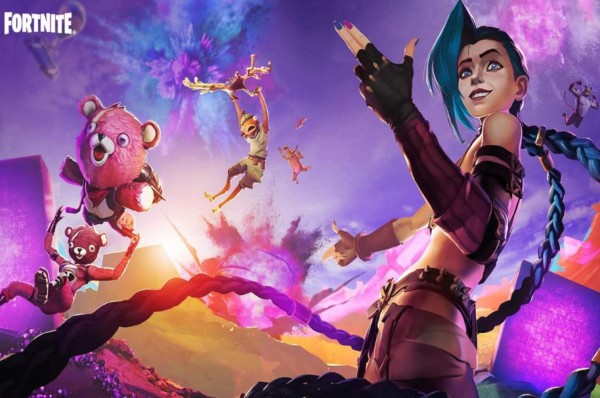 Jinx, de League of Legends, llega a Fortnite, celebrando el lanzamiento de su serie en Netflix