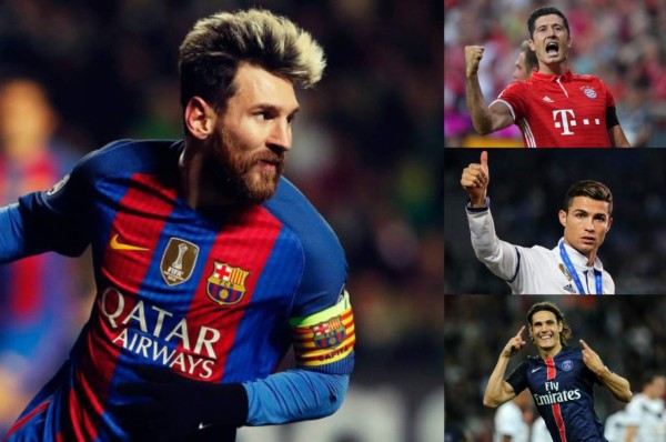 Rankings de los máximos goleadores del año 2016